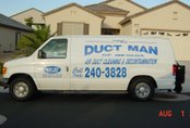 The Duct Man of Nevada service van